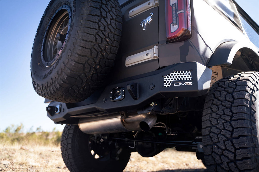DV8 Offroad RBBR-01 Bronco Rear Bumper For 21-22 Ford Bronco MTO Series DV8 Offroad - Truck Part Superstore