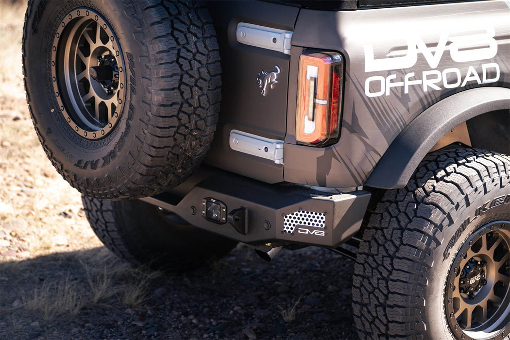 DV8 Offroad RBBR-01 Bronco Rear Bumper For 21-22 Ford Bronco MTO Series DV8 Offroad - Truck Part Superstore