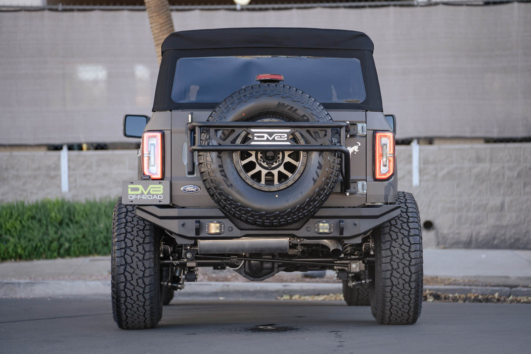 DV8 Offroad RBBR-02 2021-22 Ford Bronco FS-15 Series Rear Bumper DV8 Offroad - Truck Part Superstore
