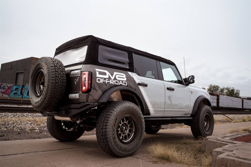 DV8 Offroad RBBR-02 2021-22 Ford Bronco FS-15 Series Rear Bumper DV8 Offroad - Truck Part Superstore