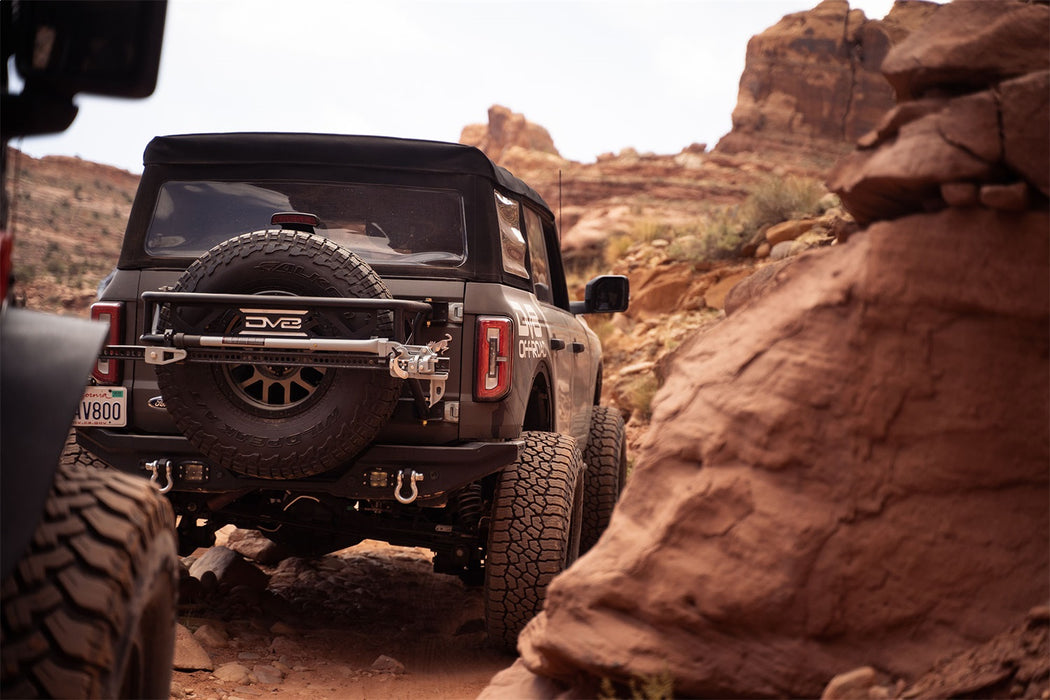 DV8 Offroad RBBR-02 2021-22 Ford Bronco FS-15 Series Rear Bumper DV8 Offroad - Truck Part Superstore