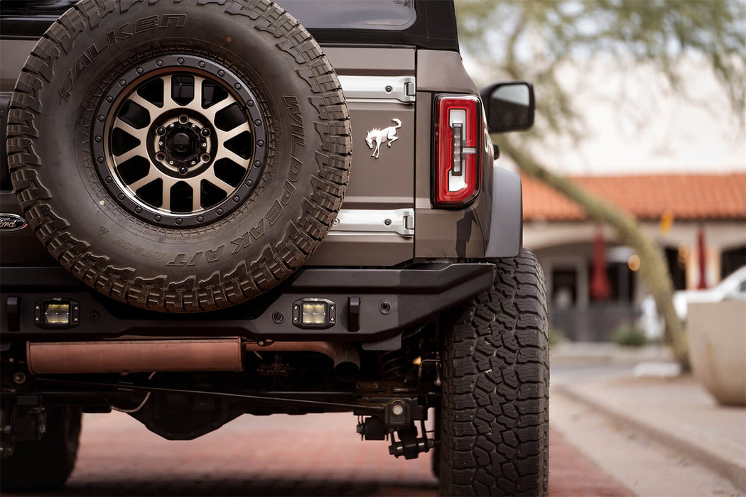 DV8 Offroad RBBR-02 2021-22 Ford Bronco FS-15 Series Rear Bumper DV8 Offroad - Truck Part Superstore