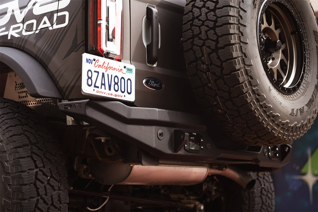 DV8 Offroad RBBR-02 2021-22 Ford Bronco FS-15 Series Rear Bumper DV8 Offroad - Truck Part Superstore