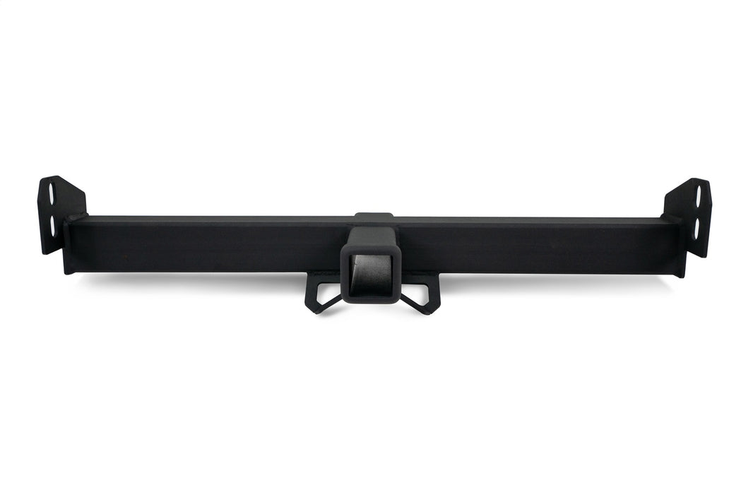DV8 Offroad RBGL-05 Rear Bumper; Rear; w/Lights; Ultra-Slim; w/ Built-in Hitch And Steps; - Truck Part Superstore
