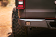 DV8 Offroad RBGL-05 Rear Bumper; Rear; w/Lights; Ultra-Slim; w/ Built-in Hitch And Steps; - Truck Part Superstore