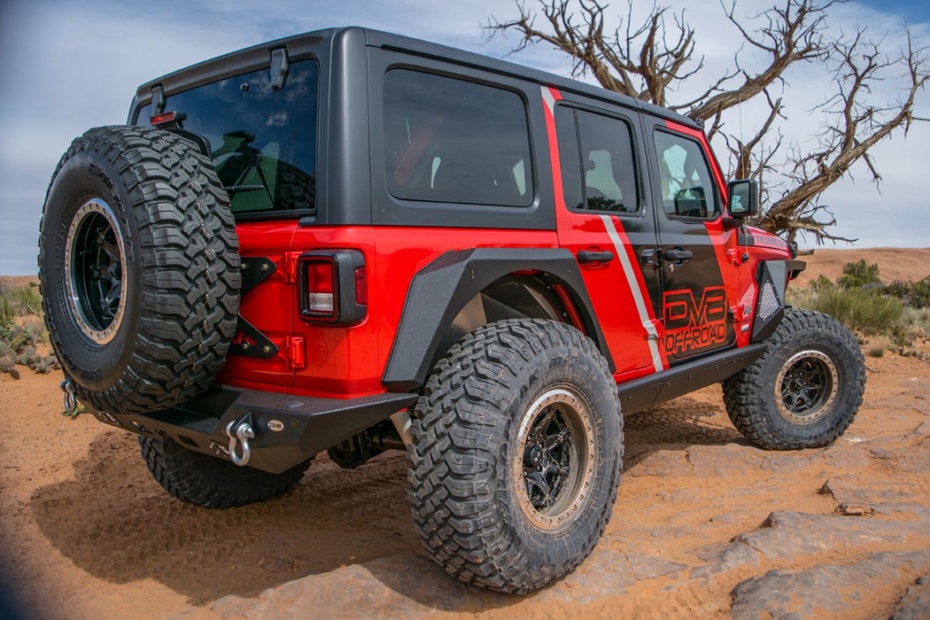 DV8 Offroad RBJL-01 Jeep JL Rear Bumper with LED Lights 18-Present Wrangler JL DV8 Offroad - Truck Part Superstore