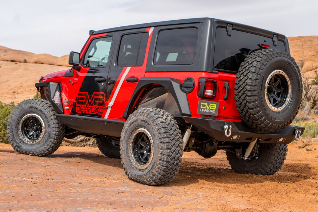 DV8 Offroad RBJL-01 Jeep JL Rear Bumper with LED Lights 18-Present Wrangler JL DV8 Offroad - Truck Part Superstore