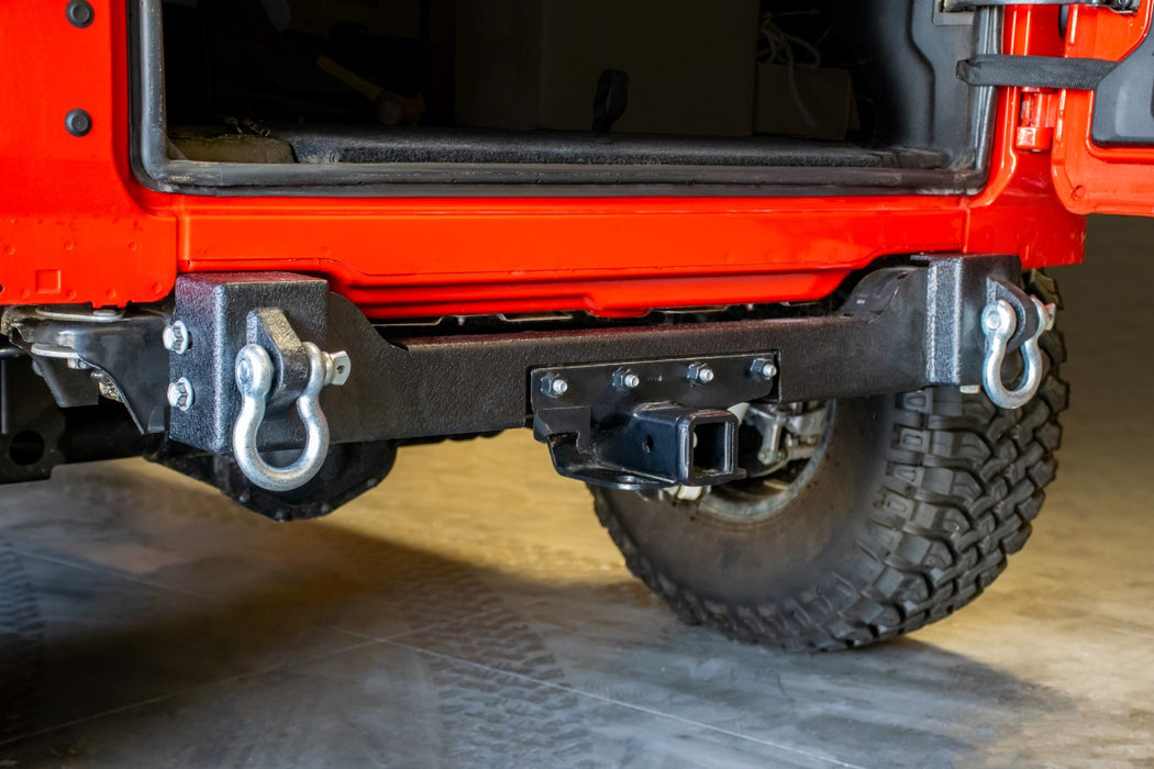 DV8 Offroad RBJL-04 Jeep JL Rear Bumper Crossmember W/ Recovery Shackles 18-Present Wrangler JL 2/4 Door DV8 Offroad - Truck Part Superstore