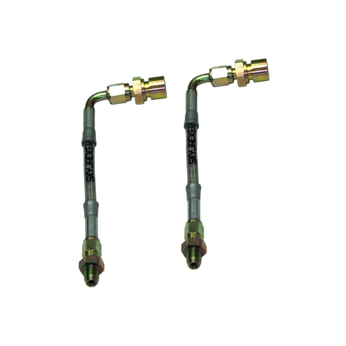 Skyjacker RBL11 Superduty Stainless Steel Brake Line 86-10 F-250 Extension Hose Rear Pair Screws Into The Factory Lines To Extend For Added Lift Used for 6-8.5 Inch Of Lift Skyjacker - Truck Part Superstore
