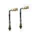 Skyjacker RBL11 Superduty Stainless Steel Brake Line 86-10 F-250 Extension Hose Rear Pair Screws Into The Factory Lines To Extend For Added Lift Used for 6-8.5 Inch Of Lift Skyjacker - Truck Part Superstore