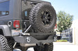 DV8 Offroad RBSTTB-01B Jeep JK Rear Bumper W/Tire Carrier Tapered Bearing 07-18 Wrangler JK Black DV8 Offroad - Truck Part Superstore