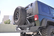 DV8 Offroad RBSTTB-01 Jeep JK Rear Bumper W/Tire Carrier 07-18 Wrangler JK Aluminum Handle Black DV8 Offroad - Truck Part Superstore