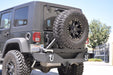 DV8 Offroad RBSTTB-01 Jeep JK Rear Bumper W/Tire Carrier 07-18 Wrangler JK Aluminum Handle Black DV8 Offroad - Truck Part Superstore
