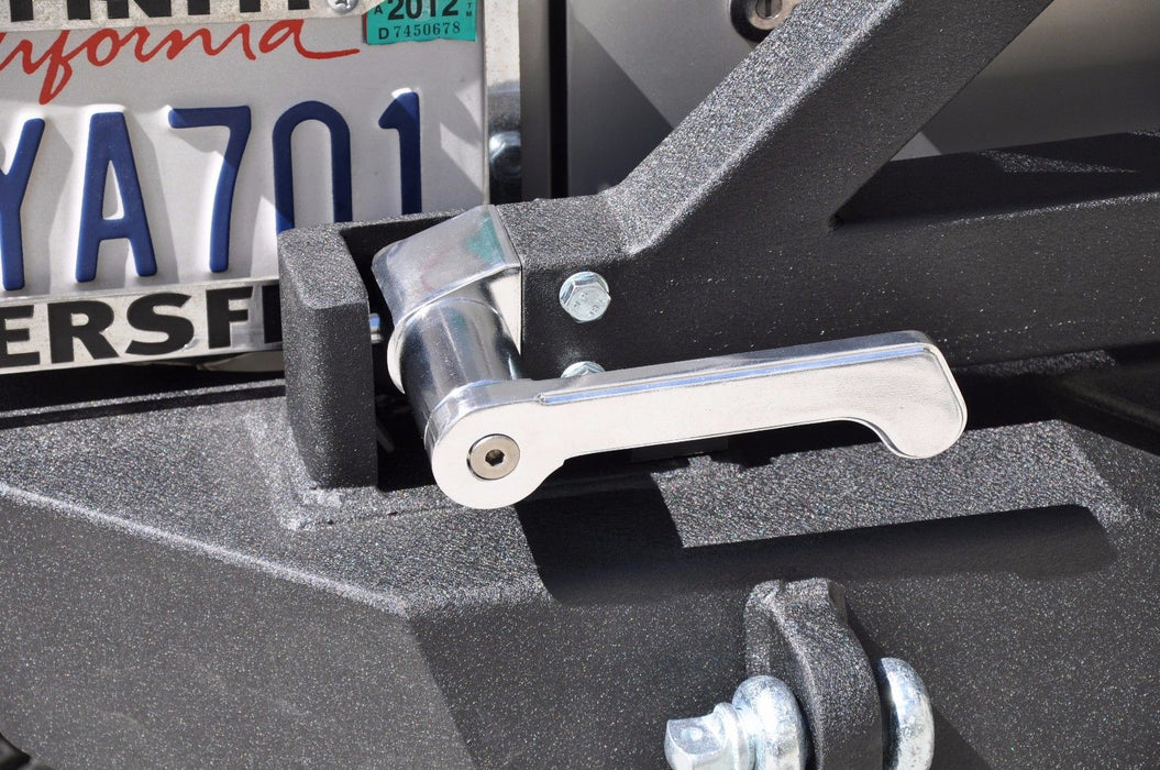 DV8 Offroad RBSTTB-01 Jeep JK Rear Bumper W/Tire Carrier 07-18 Wrangler JK Aluminum Handle Black DV8 Offroad - Truck Part Superstore