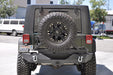 DV8 Offroad RBSTTB-01 Jeep JK Rear Bumper W/Tire Carrier 07-18 Wrangler JK Aluminum Handle Black DV8 Offroad - Truck Part Superstore
