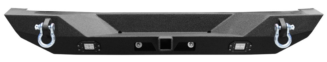 DV8 Offroad RBSTTB-10 Jeep JK Rear Bumper 07-18 Wrangler JK w/Lights Works w/TC-6 Full Length Stubby DV8 Offroad - Truck Part Superstore