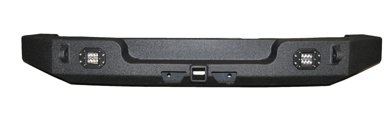 DV8 Offroad RBSTTB-11 Jeep JK Rear Bumper 07-18 Wrangler JK w/Light Holes Full Length DV8 Offroad - Truck Part Superstore