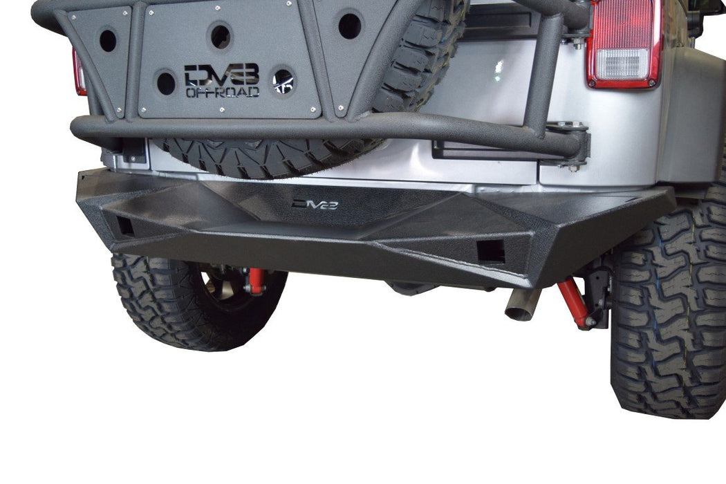 DV8 Offroad RBSTTB-14 Jeep JK Rear Bumper 07-18 Wrangler JK w/Lights Works w/TC-6 Full Length DV8 Offroad - Truck Part Superstore