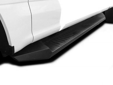 TrailFX RBT009B Powder Coated Black Steel Unlighted Rocker Panel Mount 300 Pound Capacity - Truck Part Superstore