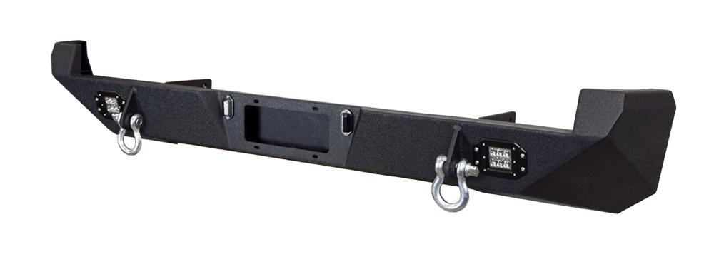 DV8 Offroad RBTT1-01 Tacoma Rear Bumper 05-15 Toyota Tacoma Black Powdercoat DV8 Offroad - Truck Part Superstore