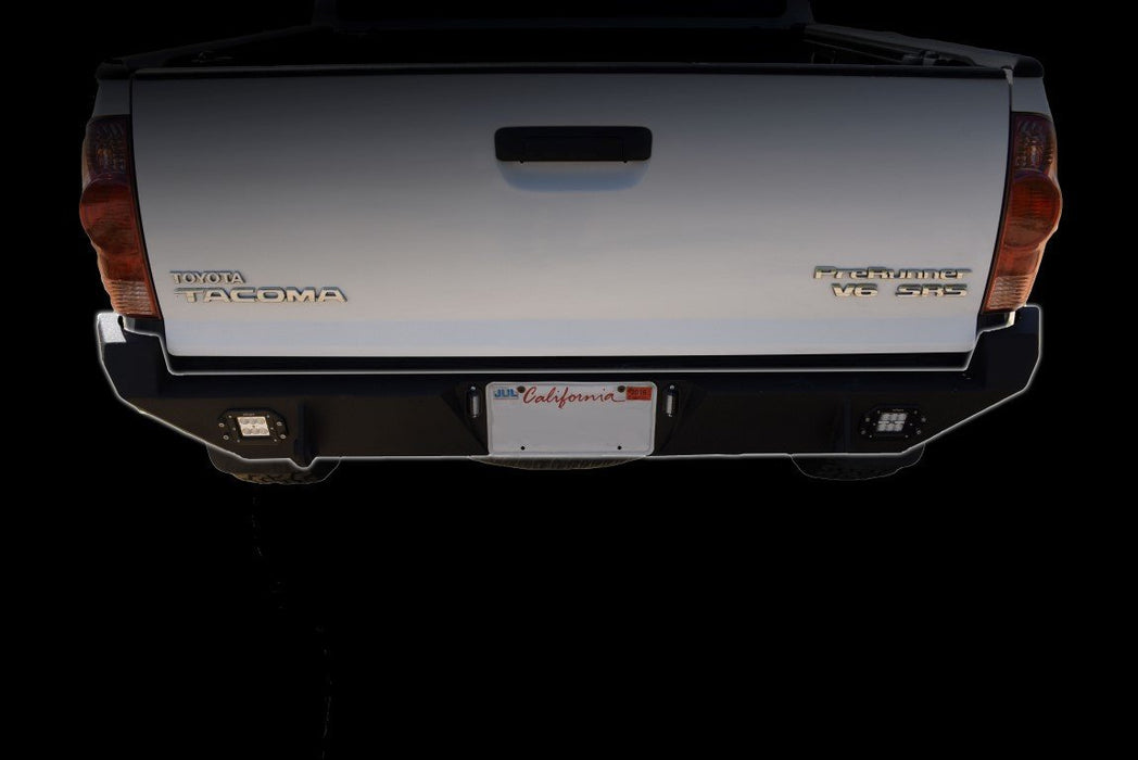 DV8 Offroad RBTT1-01 Tacoma Rear Bumper 05-15 Toyota Tacoma Black Powdercoat DV8 Offroad - Truck Part Superstore