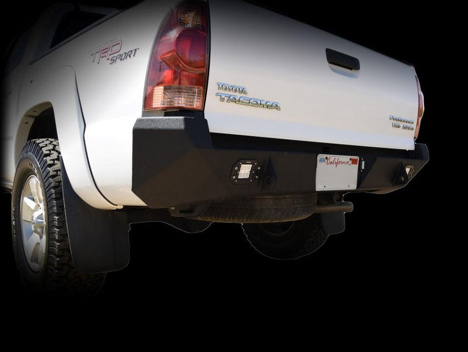 DV8 Offroad RBTT1-01 Tacoma Rear Bumper 05-15 Toyota Tacoma Black Powdercoat DV8 Offroad - Truck Part Superstore