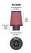 K&N RC-0790 Universal Clamp-On Air Filter - Truck Part Superstore