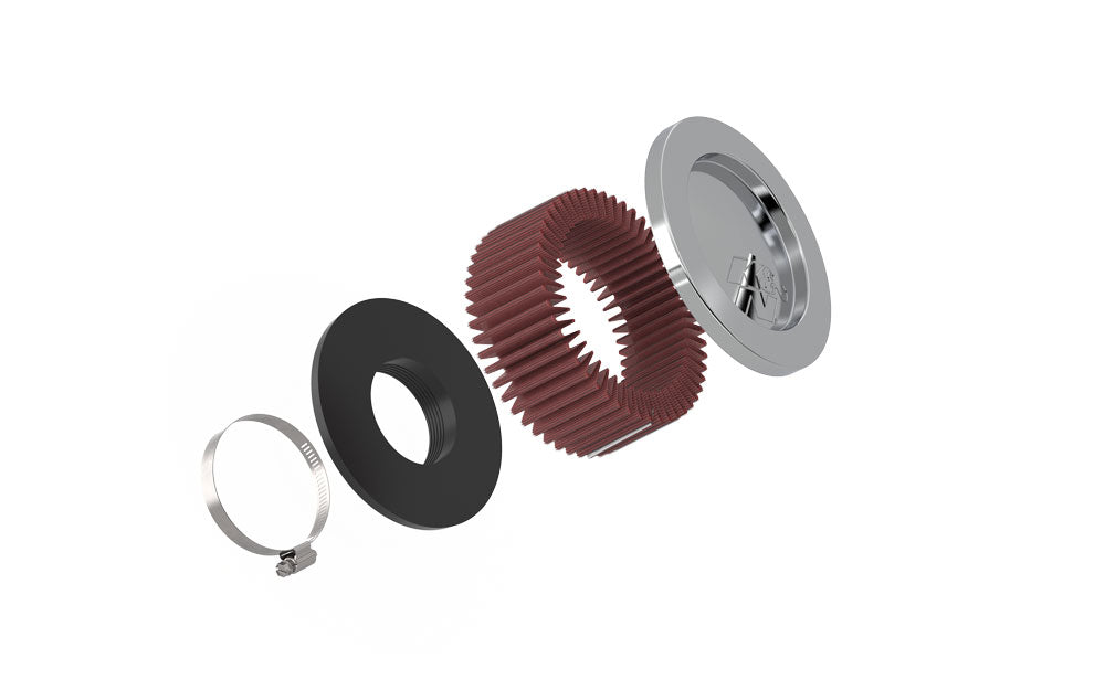 K&N RC-0850 Universal Clamp-On Air Filter - Truck Part Superstore