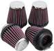 K&N RC-2314 Universal Clamp-On Air Filter - Truck Part Superstore