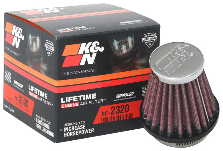 K&N RC-2320 Universal Clamp-On Air Filter - Truck Part Superstore