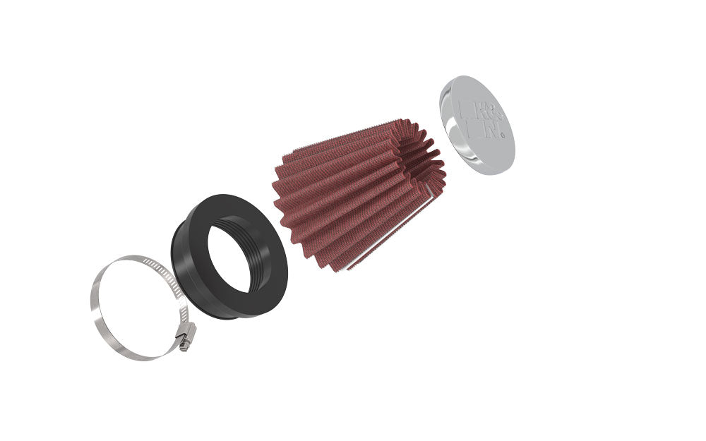 K&N RC-2330 Universal Clamp-On Air Filter - Truck Part Superstore