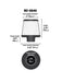 K&N RC-2540 Universal Clamp-On Air Filter - Truck Part Superstore