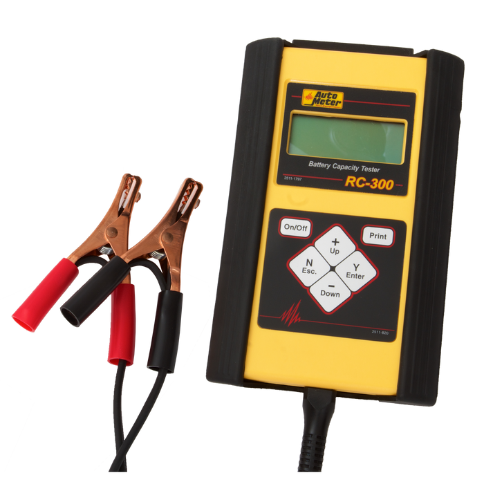 AutoMeter RC-300 4-50AH BATTERY CAPACITY TESTER; HANDHELD - Truck Part Superstore