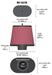 K&N RC-5178 Oval Universal Air Filter - Truck Part Superstore