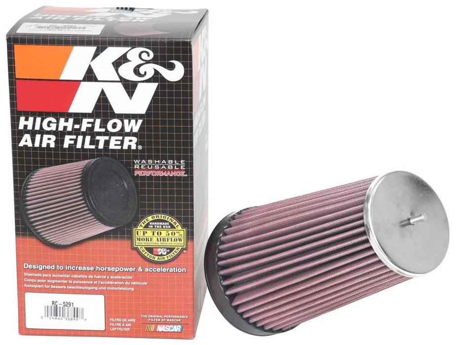K&N RC-5291 Universal Clamp-On Air Filter - Truck Part Superstore