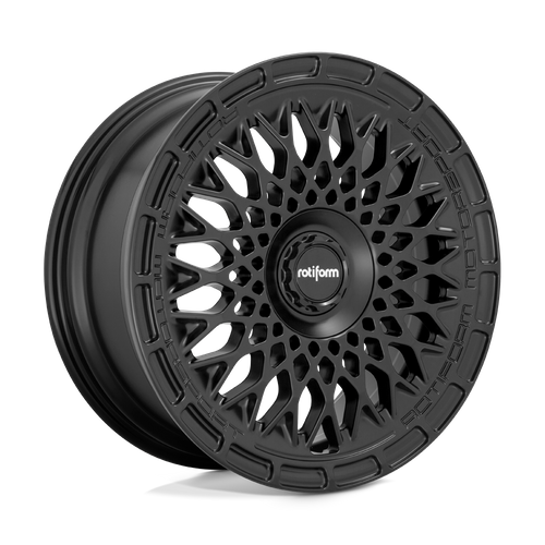 Rotiform 1PC R174198500-35A R174 19X8.5 BLANK M-BLK 35MM (108-121) - Truck Part Superstore