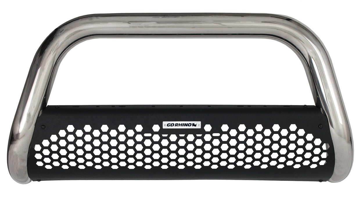 Go Rhino 55366PS RC2 Bull Bar (Front Guard only, no mounting brackets), Polished Stainless finish - Truck Part Superstore