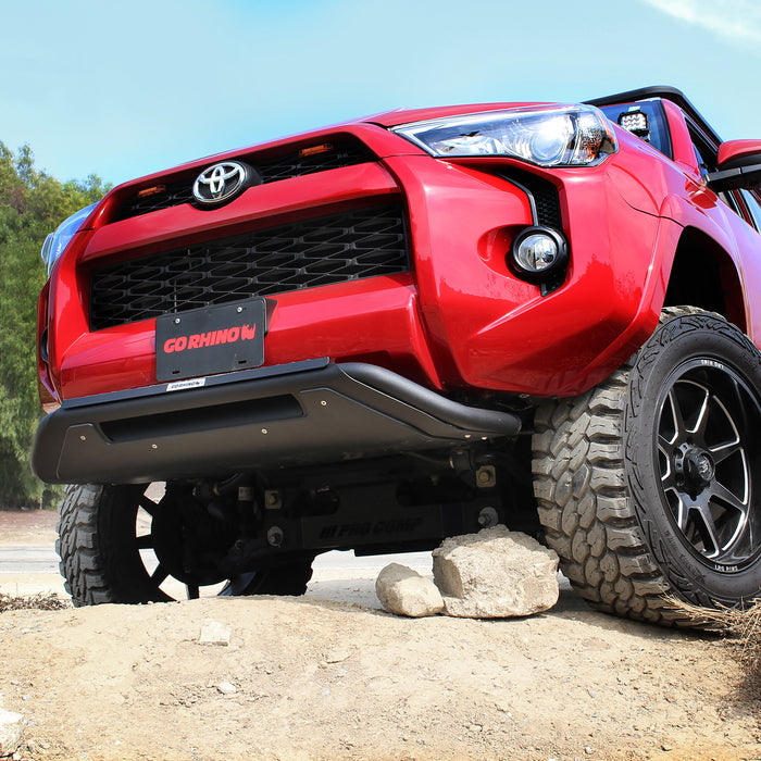 Go Rhino 562960T RC3 LR Light Ready Skid Plate Bull Bar with Mounting Brackets Kit - Truck Part Superstore