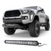 Go Rhino 5666620LT RC3 LR Skid Plate Bull Bar with Mounting Brackets,Single Row 20" Light Bar Kit - Truck Part Superstore