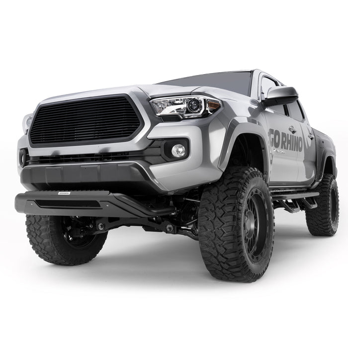 Go Rhino 566860T RC3 LR Light Ready Skid Plate Bull Bar with Mounting Brackets Kit - Truck Part Superstore