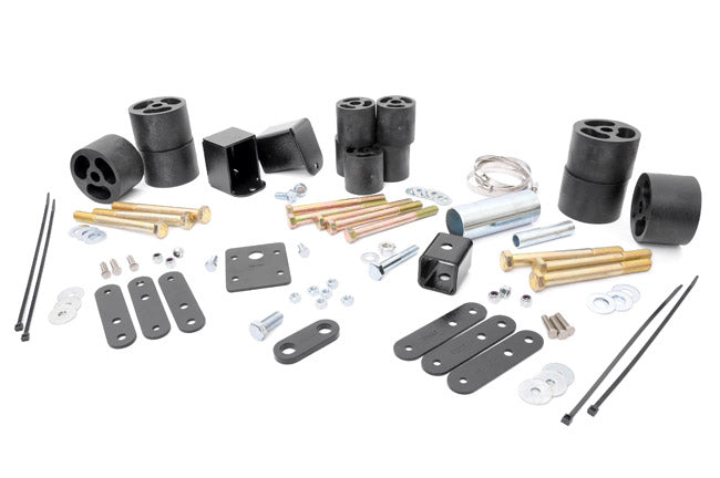 Rough Country RC605 Jeep 2 Inch Body Lift Kit Auto Transmission 97-06 4WD Jeep Wrangler TJ Rough Country - Truck Part Superstore