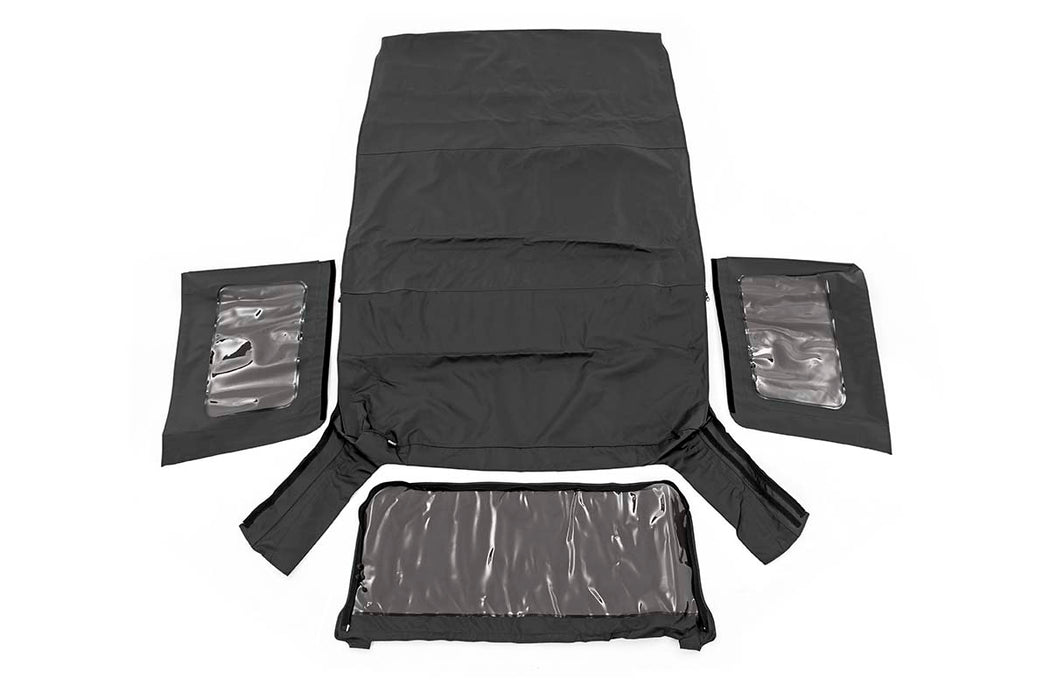 Rough Country RC85130.35 Jeep Replacement Soft Top Black 07-09 JK Wrangler 4 Door Rough Country - Truck Part Superstore