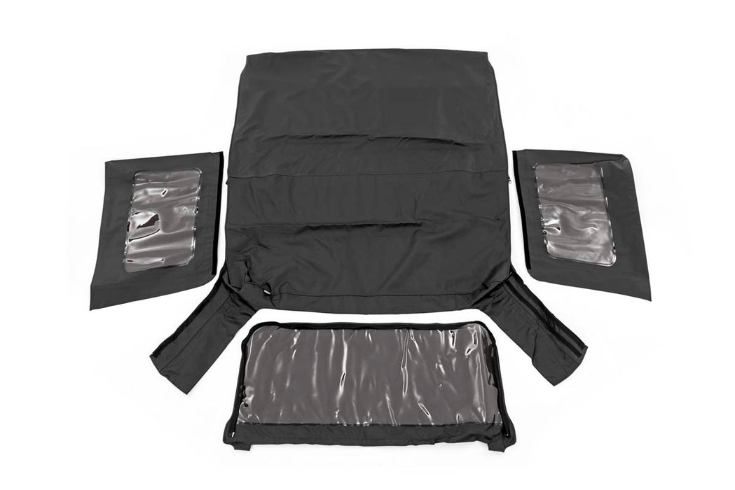 Rough Country RC85460.35 Jeep Replacement Soft Top Black 10-18 Wrangler JK 2 Door Rough Country - Truck Part Superstore