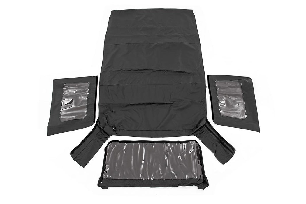 Rough Country RC85570.35 Jeep Replacement Soft Top Black 10-18 Wrangler JK 4 Door Rough Country - Truck Part Superstore