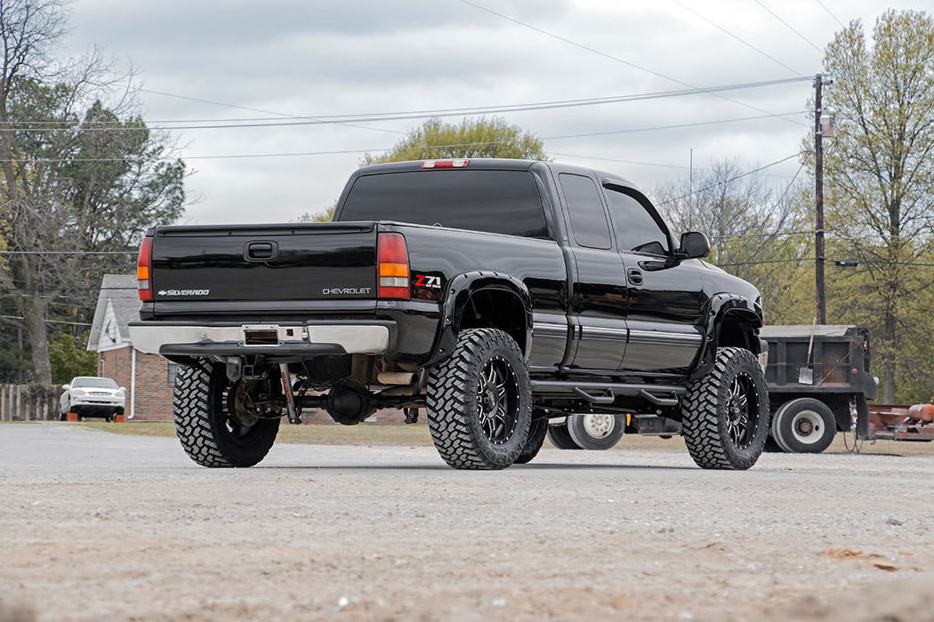 Rough Country RCC9965RC Wheel to Wheel Nerf Steps 99-06 Silverado/Sierra Reg. Cab-6.5 Foot Bed Rough Country - Truck Part Superstore
