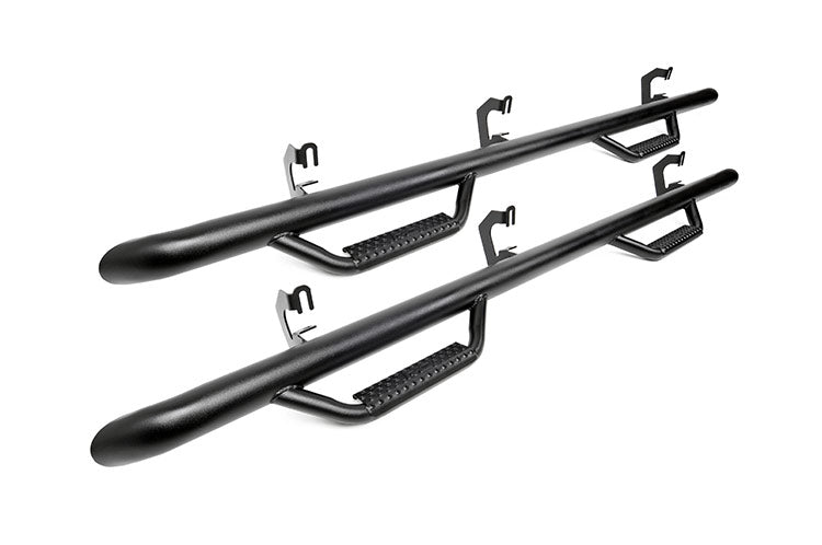 Rough Country RCF0996CC F-150 SuperCrew/Short Bed Wheel to Wheel Nerf Steps Rough Country - Truck Part Superstore