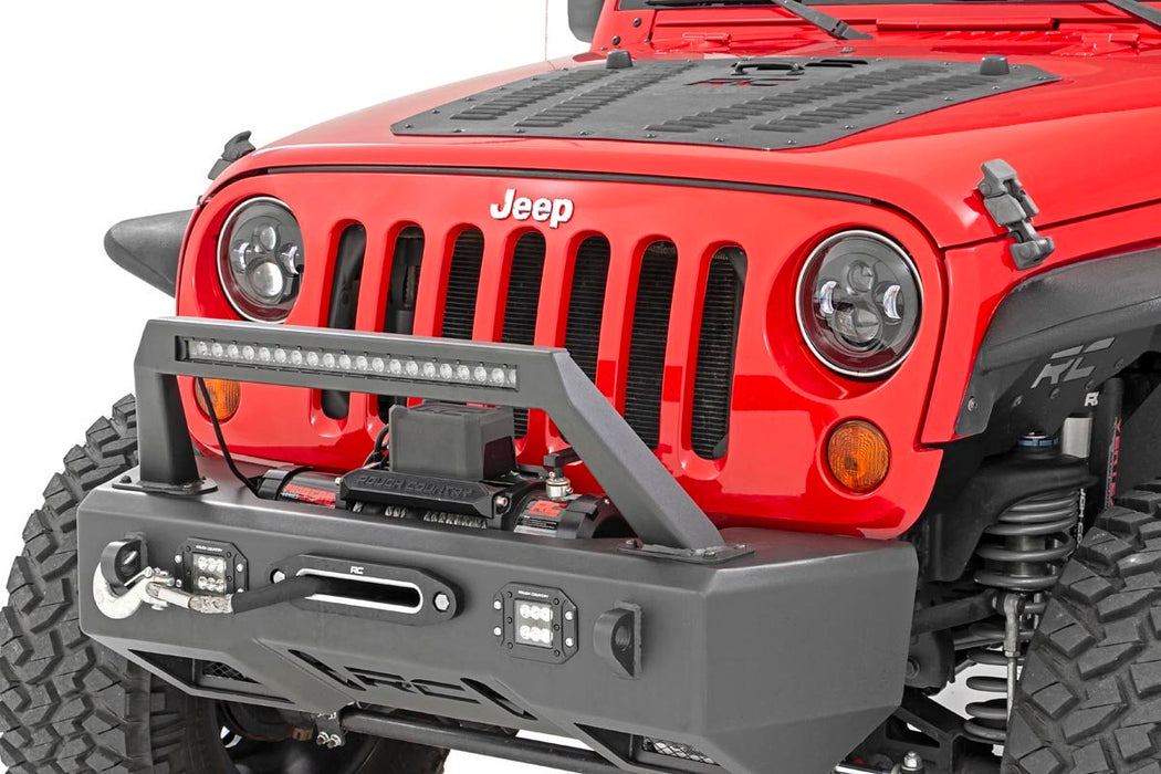 Rough Country RCH5000 Jeep 7 Inch LED Projection Headlights Wrangler TJ, JK Rough Country - Truck Part Superstore