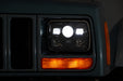 Rough Country RCH5200 Jeep 5X7 Inch LED Headlights Jeep Cherokee XJ Rough Country - Truck Part Superstore