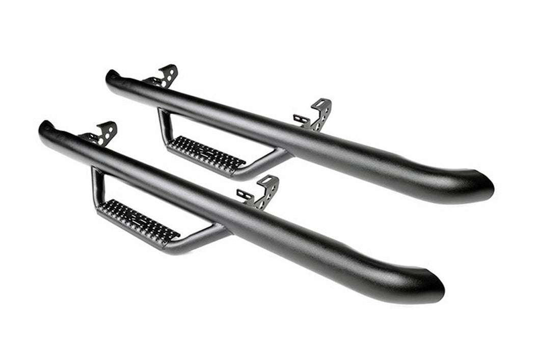 Rough Country RCJ1846 Jeep Wheel to Wheel Nerf Steps 18-20 JL Wrangler 2 Door Rough Country - Truck Part Superstore