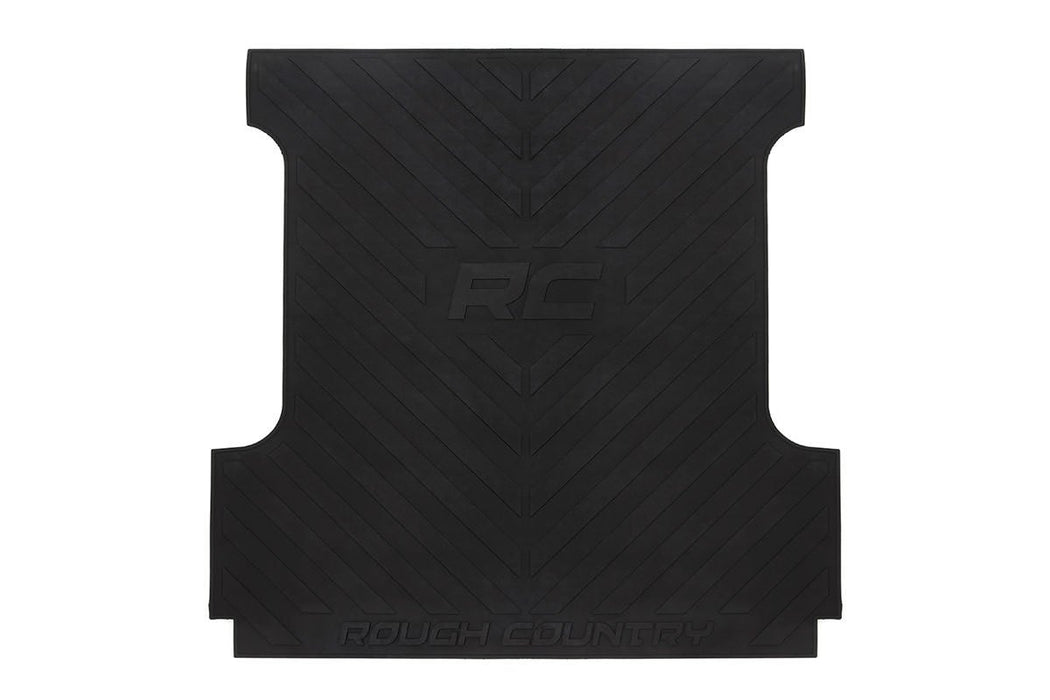 Rough Country RCM598 Dodge Bed Mat w/RC Logos 03-18 RAM PU 5 Foot5 Inch Bed Megacab Rough Country - Truck Part Superstore